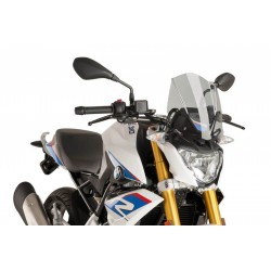 CUPOLINO PUIG SPORT NEW GENERATION BMW G 310 R 2016-2020, FUME CHIARO