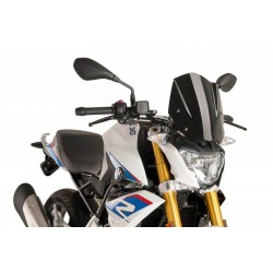 CUPOLINO PUIG SPORT NEW GENERATION BMW G 310 R 2016-2020, NERO