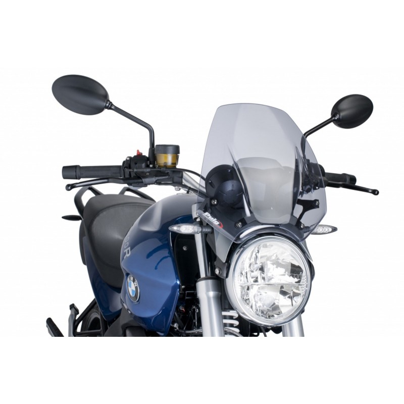PARABRISAS PUIG SPORT NEW GENERATION BMW R 1200 R 2009-2010, AHUMADO CLARO