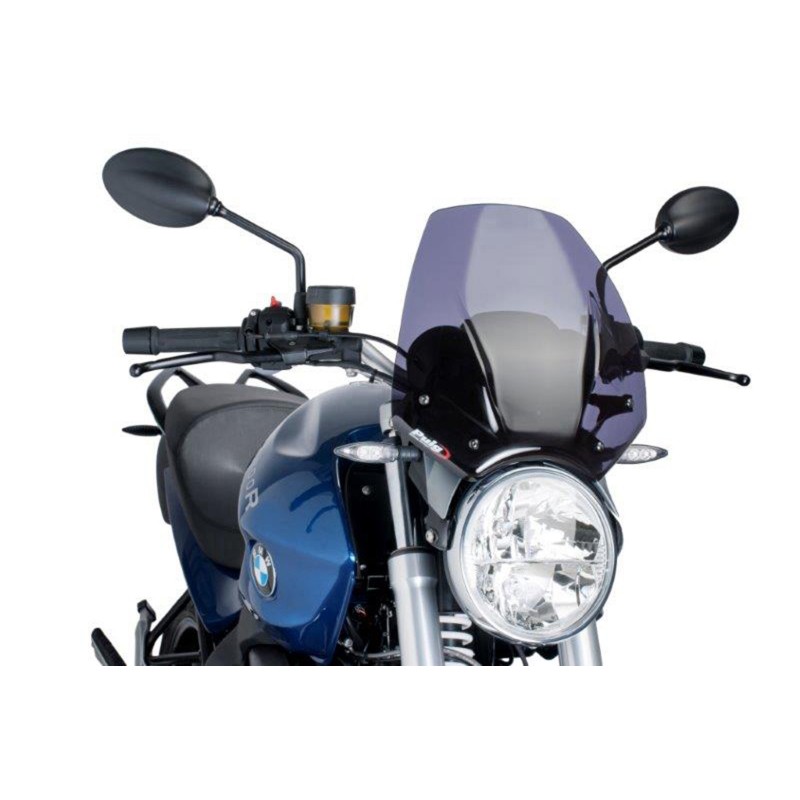 PARABRISAS PUIG SPORT NEW GENERATION BMW R 1200 R 2009-2010, AHUMADO OSCURO