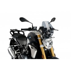 PARABRISAS PUIG SPORT NEW GENERATION BMW R 1250 R 2019-2020, AHUMADO CLARO