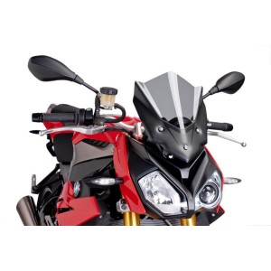 PUIG SPORT WINDSCHUTZSCHEIBE NEW GENERATION BMW S 1000 R 2014-2016, LEICHTER RAUCH