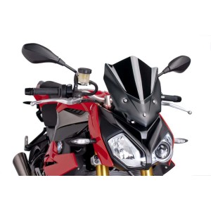 PUIG SPORT WINDSCHUTZSCHEIBE NEW GENERATION BMW S 1000 R 2014-2016, SCHWARZ