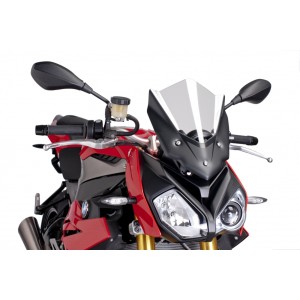 PUIG SPORT NEW GENERATION WINDSCREEN BMW S 1000 R 2014-2016, TRANSPARENT