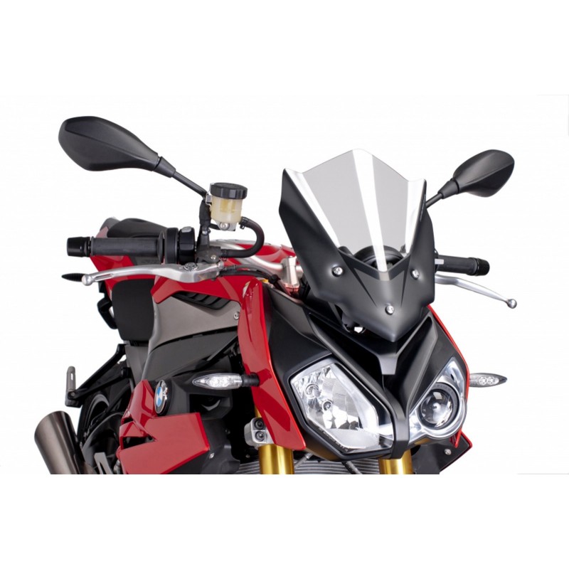 PUIG SPORT NEW GENERATION WINDSCREEN BMW S 1000 R 2014-2016, TRANSPARENT