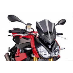 PARABRISAS PUIG SPORT NEW GENERATION BMW S 1000 R 2017-2020, AHUMADO OSCURO