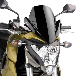 PUIG SPORT WINDSCHUTZSCHEIBE NEW GENERATION HONDA CB 1000 R 2008-2010, SCHWARZ