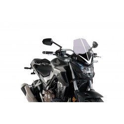 CUPOLINO PUIG SPORT NEW GENERATION HONDA CB 500 F 2016-2018, FUME CHIARO