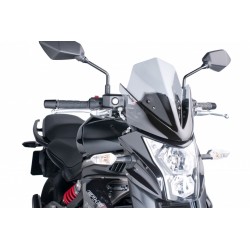 PARABRISAS PUIG SPORT NEW GENERATION KAWASAKI ER-6N 2012-2016, AHUMADO CLARO