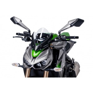 PUIG SPORT NEW GENERATION WINDSCREEN KAWASAKI Z 1000 2017-2020, TRANSPARENT