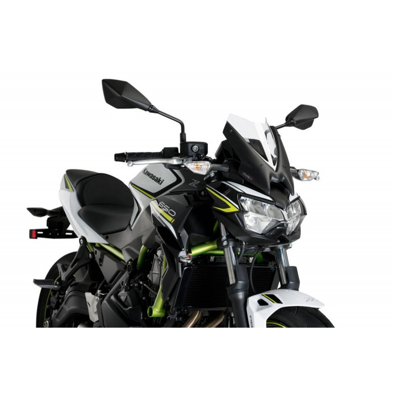 PARABRISAS PUIG SPORT NEW GENERATION KAWASAKI Z 650 2020, TRANSPARENTE