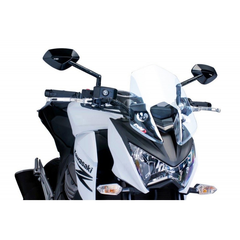 CUPOLINO PUIG SPORT NEW GENERATION KAWASAKI Z 800 2013-2016, TRASPARENTE
