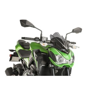 PUIG SPORT WINDSCHUTZSCHEIBE NEW GENERATION KAWASAKI Z 900 2017-2019, DUNKLE RAUCH