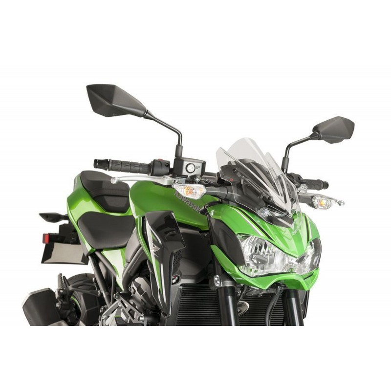 PUIG SPORT NEW GENERATION WINDSCREEN KAWASAKI Z 900 2017-2019, TRANSPARENT