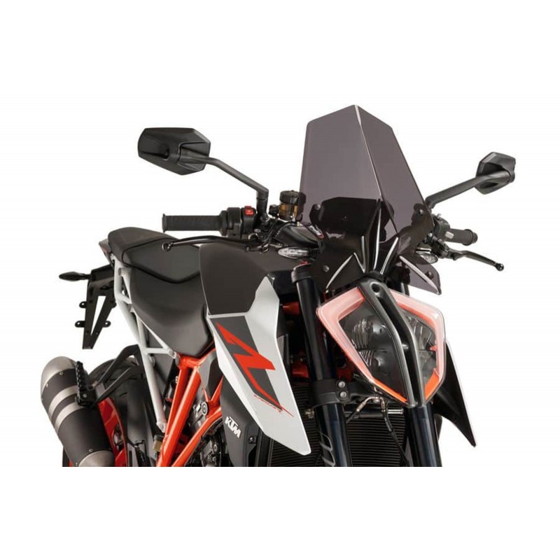PUIG SPORT NEW GENERATION WINDSCREEN KTM 1290 SUPER DUKE R 2017-2019, DARK SMOKE