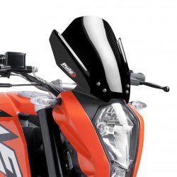 CUPOLINO PUIG SPORT NEW GENERATION KTM 390 DUKE 2014-2016, NERO