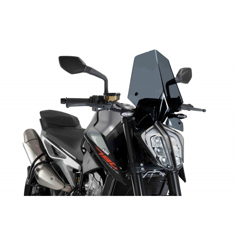 CUPOLINO PUIG SPORT NEW GENERATION KTM 790 DUKE 2018-2020, FUME SCURO