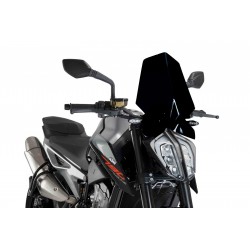 PARABRISAS PUIG SPORT NEW GENERATION KTM 790 DUKE 2018-2020, NEGRO