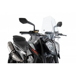 CUPOLINO PUIG SPORT NEW GENERATION KTM 790 DUKE 2018-2020, TRASPARENTE