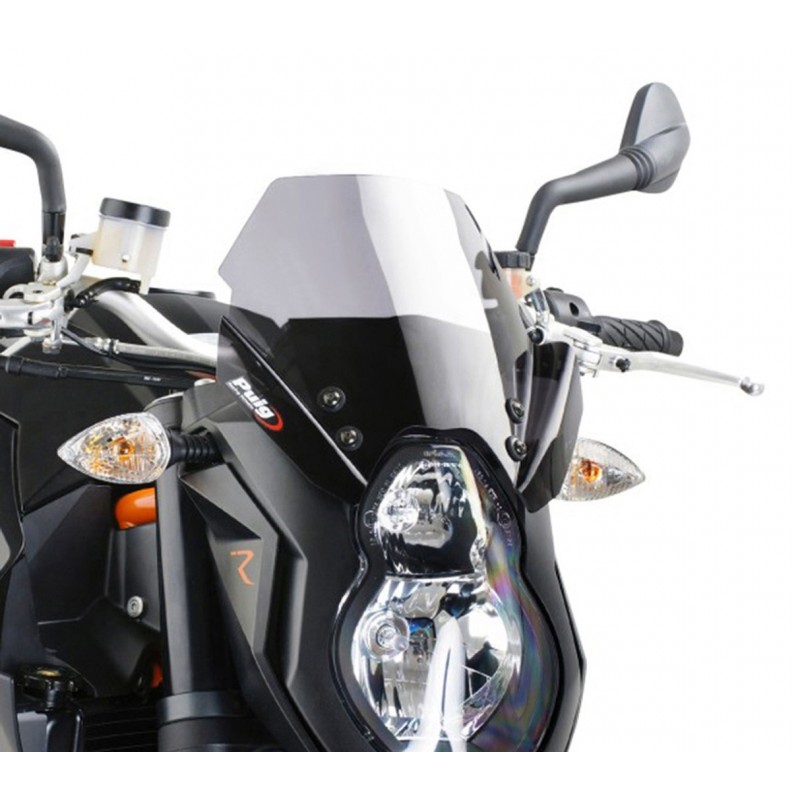 PUIG SPORT NEW GENERATION WINDSCREEN KTM SUPER DUKE 990 2007-2011, LIGHT SMOKE