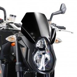 CUPOLINO PUIG SPORT NEW GENERATION KTM SUPER DUKE R 990 2007-2013, NERO