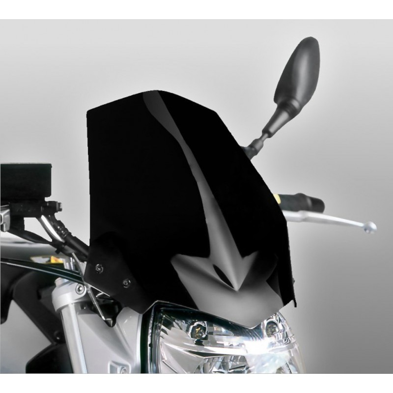 PUIG SPORT WINDSCHUTZSCHEIBE NEW GENERATION SUZUKI GSR 600 2006-2010, SCHWARZ