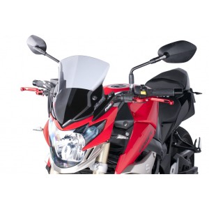 PUIG SPORT WINDSCHUTZSCHEIBE NEW GENERATION SUZUKI GSR 750 2011-2016, LEICHTER RAUCH