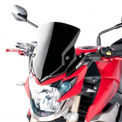 PARABRISAS PUIG SPORT NEW GENERATION SUZUKI GSR 750 2011-2016, NEGRO