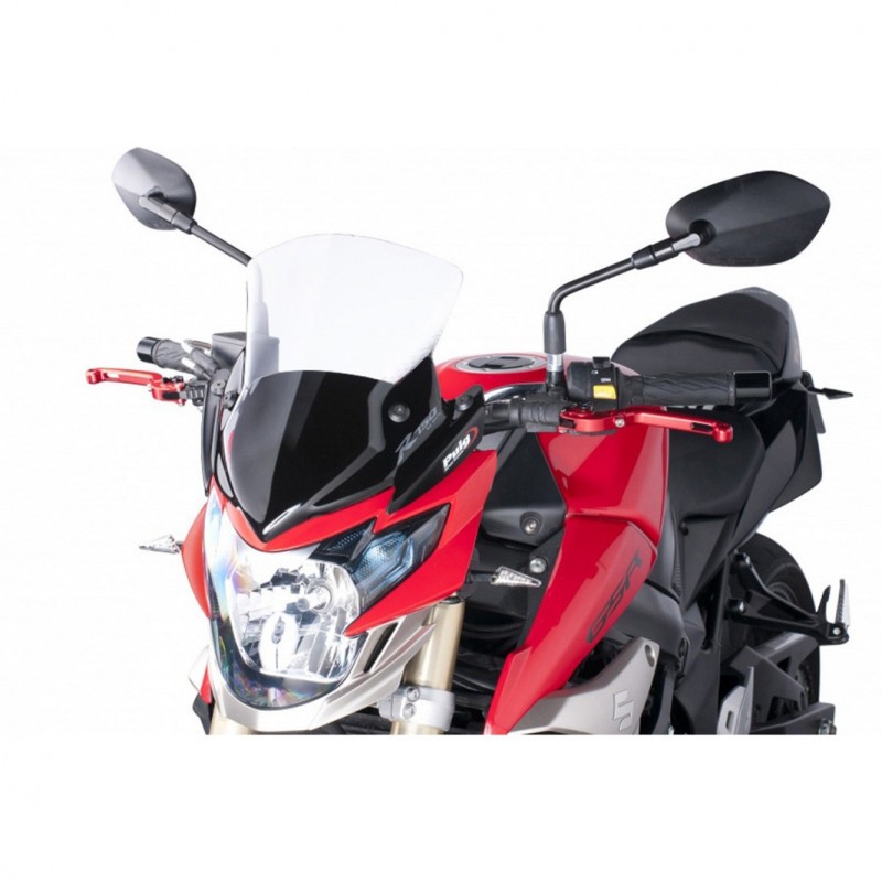 PUIG SPORT WINDSCHUTZSCHEIBE NEW GENERATION SUZUKI GSR 750 2011-2016, TRANSPARENT