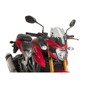 PUIG SPORT WINDSCHUTZSCHEIBE NEW GENERATION SUZUKI GSX-S 750 2017-2020, LEICHTER RAUCH