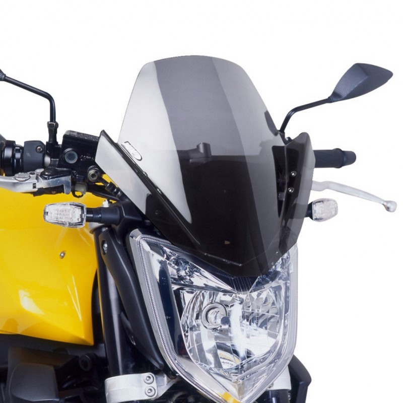 PUIG SPORT WINDSCHUTZSCHEIBE NEW GENERATION YAMAHA FZ1 2006-2015, LEICHTER RAUCH