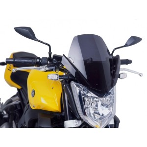 PUIG SPORT WINDSCHUTZSCHEIBE NEW GENERATION YAMAHA FZ1 2006-2015, DUNKLE RAUCH