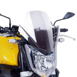 PUIG SPORT WINDSCHUTZSCHEIBE NEW GENERATION YAMAHA FZ1 2006-2015, TRANSPARENT