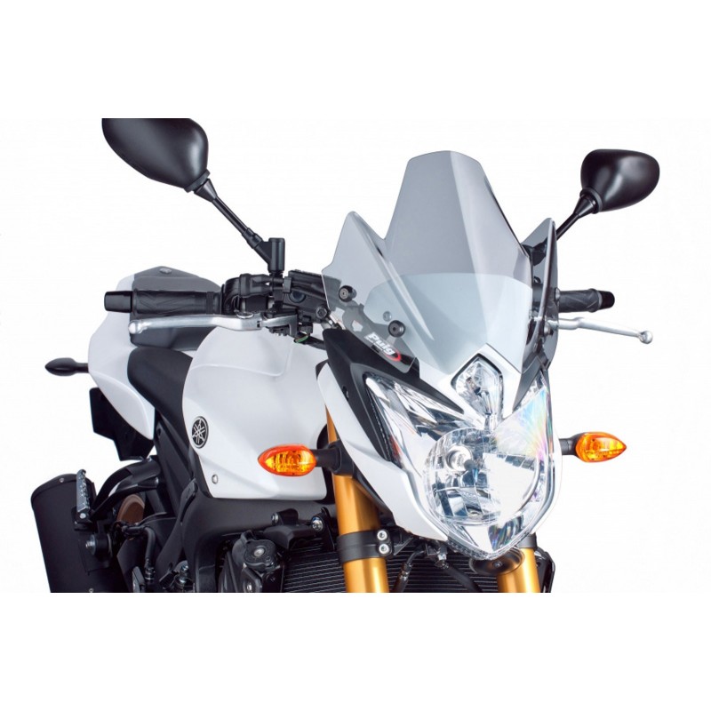 PUIG SPORT NEW GENERATION WINDSCREEN YAMAHA FZ8 2010-2015, LIGHT SMOKE