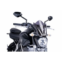 CUPOLINO PUIG SPORT NEW GENERATION YAMAHA MT-07 2014-2017, FUME SCURO