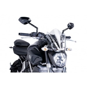 PARABRISAS PUIG SPORT NEW GENERATION YAMAHA MT-07 2014-2017, TRANSPARENTE