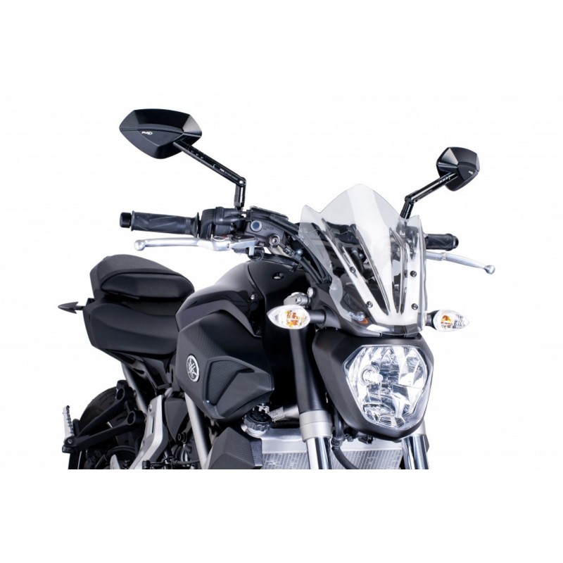 PARABRISAS PUIG SPORT NEW GENERATION YAMAHA MT-07 2014-2017, TRANSPARENTE