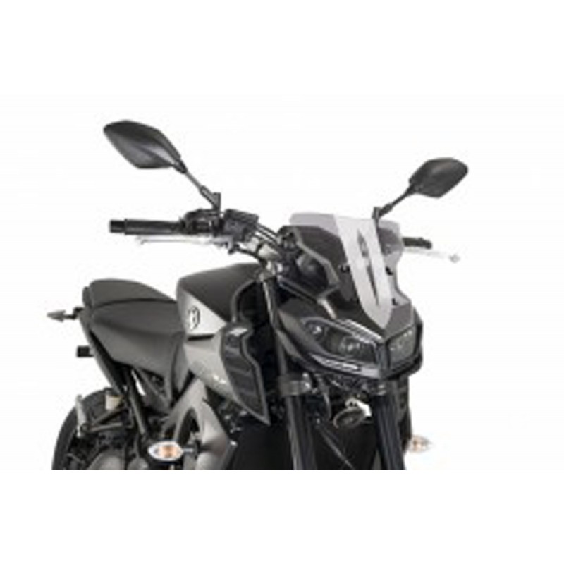 CUPOLINO PUIG SPORT NEW GENERATION YAMAHA MT-09 2017-2020, FUME CHIARO