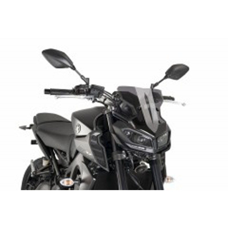 PARABRISAS PUIG SPORT NEW GENERATION YAMAHA MT-09 2017-2020, AHUMADO OSCURO