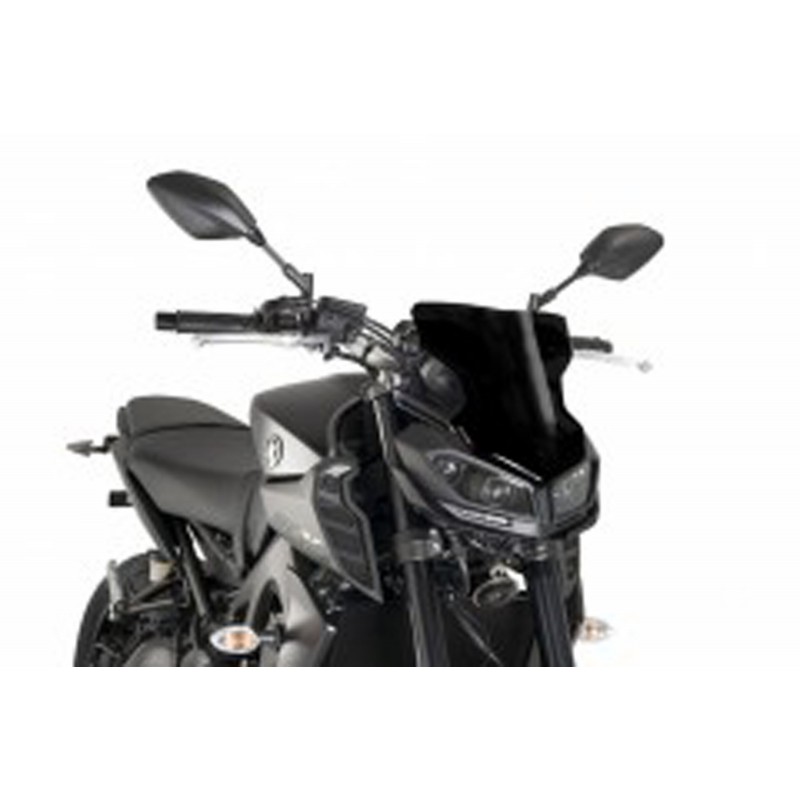 CUPOLINO PUIG SPORT NEW GENERATION YAMAHA MT-09 2017-2020, NERO