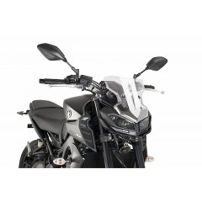 CUPOLINO PUIG SPORT NEW GENERATION YAMAHA MT-09 2017-2020, TRASPARENTE
