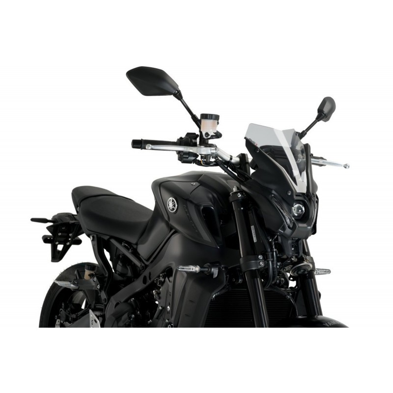 PUIG SPORT WINDSCHUTZSCHEIBE NEW GENERATION YAMAHA MT-09 2021-2022, LEICHTER RAUCH
