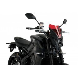 PUIG SPORT NEW GENERATION WINDSCREEN YAMAHA MT-09 2021-2022, RED