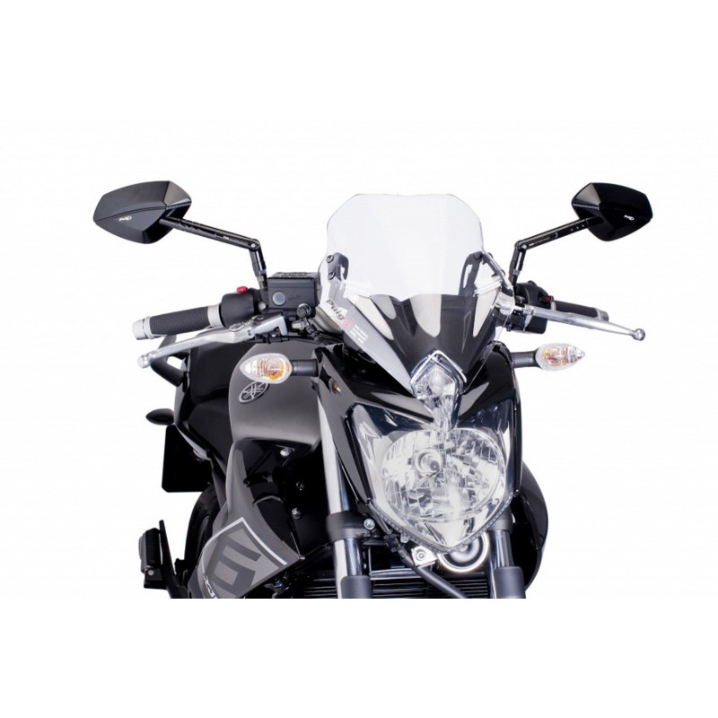 PUIG SPORT WINDSCHUTZSCHEIBE NEW GENERATION YAMAHA XJ6 2009-2012, TRANSPARENT