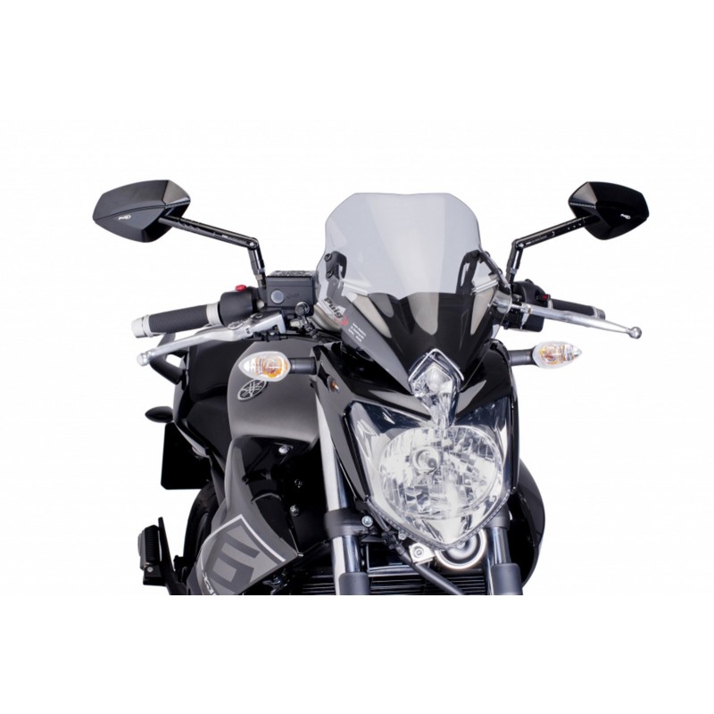 PUIG SPORT WINDSCHUTZSCHEIBE NEW GENERATION YAMAHA XJ6 2013-2016, LEICHTER RAUCH