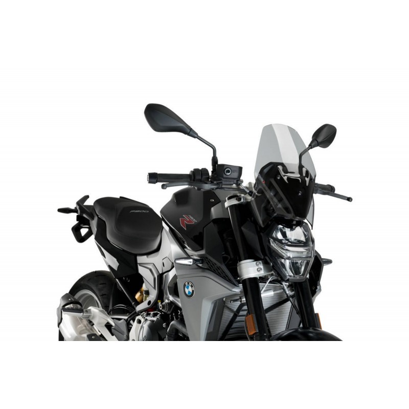 CUPOLINO PUIG SPORT NEW GENERATION PER ATTACCO ORIGINALE ATTACCO ORIGINALE BMW F 900 R 2020-2023, FUME CHIARO