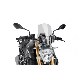 PARABRISAS PUIG SPORT NEW GENERATION PARA SOPORTE OEM BMW R 1200 R 2015-2019, TRANSPARENTE