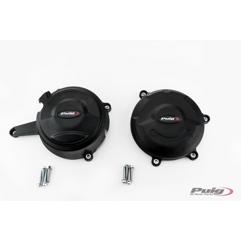 KIT PROTECCION CARTER PUIG DUCATI 1299 PANIGALE S 2015-2017, NEGRO