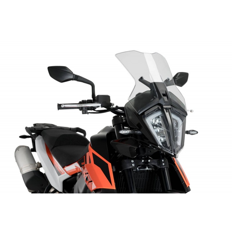 PROTEZIONE FARO ANTERIORE PUIG KTM 790 ADVENTURE R 2019-2020, TRASPARENTE
