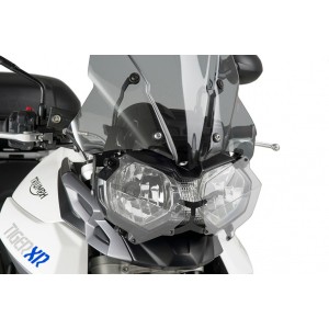 PROTECCIÓN FARO PUIG TRIUMPH TIGER 800 2011-2014, TRANSPARENTE